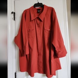 Lane Bryant Button Up Top